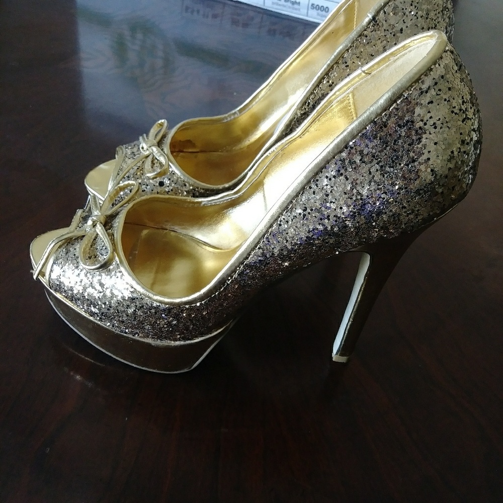 Gold Heels
